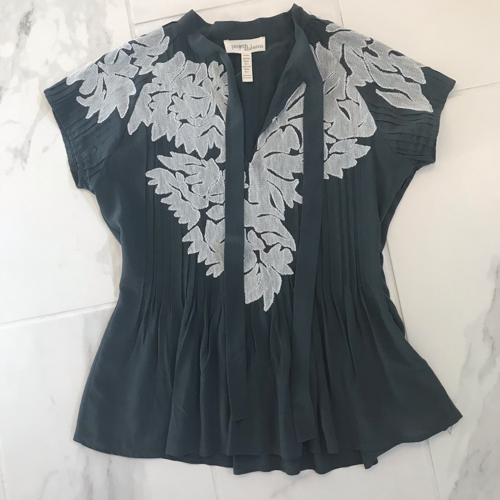 Anthropologie Silk Blouse